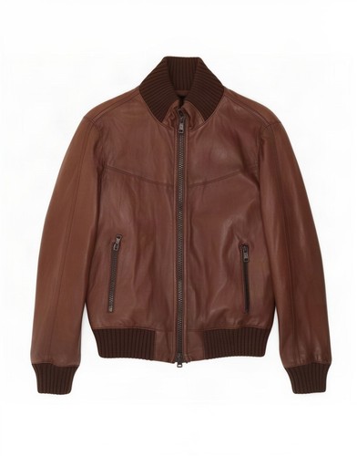 Zen herren leder bomberjacke - herren,