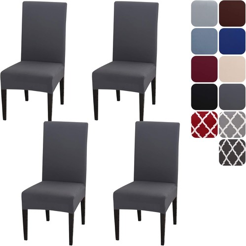 Stuhlhussen 4er set stretch - stuhlhussen,