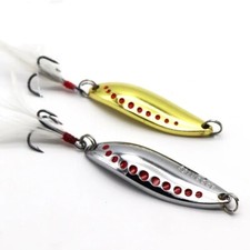 Blinker Spoon Angel Köder für Forellen Barsch Hecht Angeln Spinning Spinner