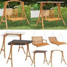 Hollywoodschaukel Gartenschaukel Schaukelgestell Gestell ohne mit Dach 9 Größe