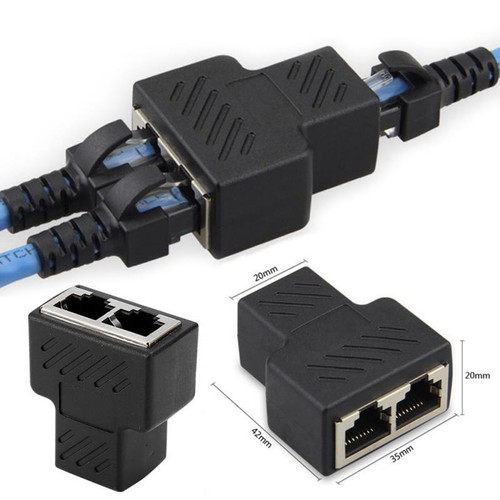1zu2 rj45 splitter adapter - 1zu2,