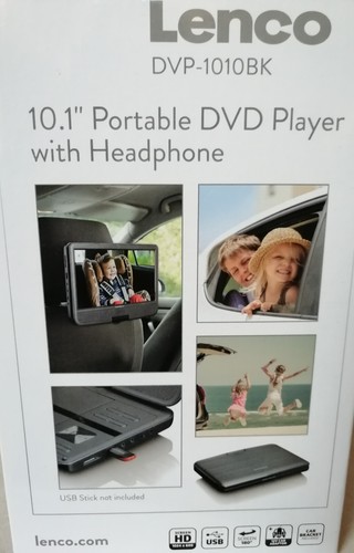 Lenco portable dvd player - lenco, with