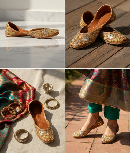 Damenschuhe jutties punjabi - damenschuhe,