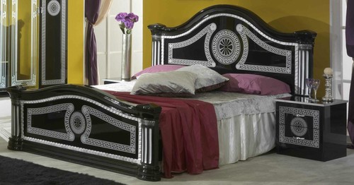 Bett nachttische 3tlg - bett, 2x
