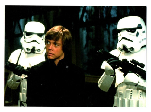 Postkarte star wars ungelaufen - star,