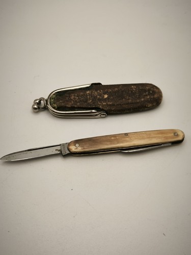 Antike kleine messer - messer, etui