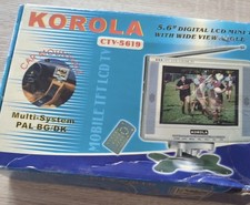 Korola Mobiler TV 5 6 Camping Auto Fernseher CTV-5619