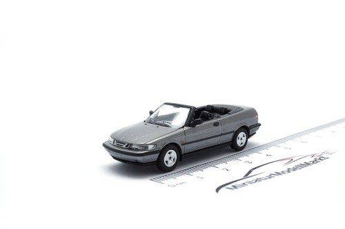 Saab 900 cabriolet - 900, grau