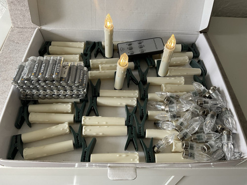 Led christbaumkerzen - 35,