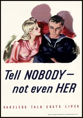 Tell nobody not - nobody,