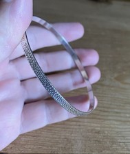 Silber 835 Armreif Ziseliert