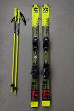 Völkl Racetiger SL 120cm R12,7m Stöcke Komperdell 100cm 2022