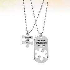  2 Pairs Halskette Für Paare