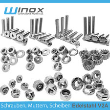 ⭐️10 X EDELSTAHL V2A