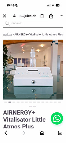 Airnergy vitalisator little - airnergy+,