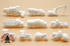 1:220 Spur Z Fahrzeuge Bagger LKW Autos Diorama Modelleisenbahn Zubehör unbemalt