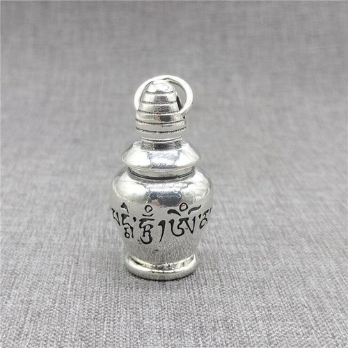 Sterling silber stupa - sterling,