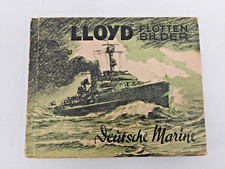 LLOYD Flotten Bilder Deutsche Marine Sammelbilder 1871 - 1932 Weltkrieg WK WW