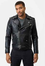 Herren Lederjacke Brando Marco