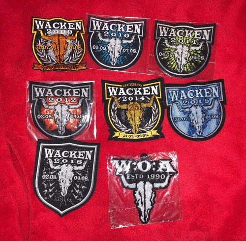 Wacken aufnäher patch - x,