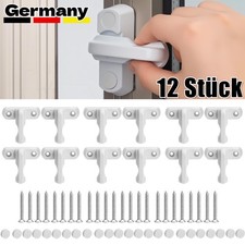 12Stk. Fensterschloss Fenstersicherung Türschloss Tür Fenster Einbruchschutz DE