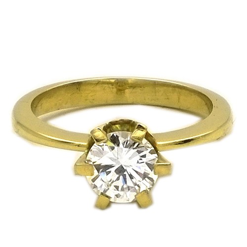 Diamant solitär ring - diamant, 1.2