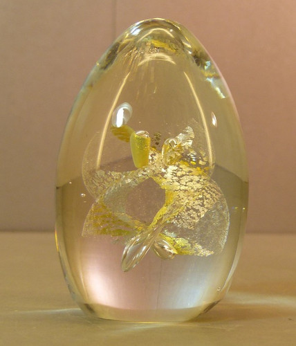Briefbeschwerer aus glas - briefbeschwerer,