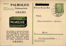 Ganzsachen Ak Reklame, Palmolive Seife, PP 117 - 11038229