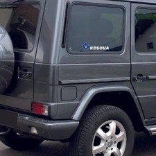 Kosova - Sticker Farbe