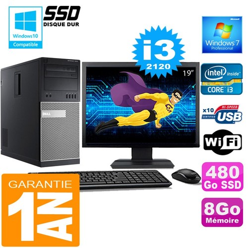 Tour dell 7010 core 2120 - dell, i3-2120