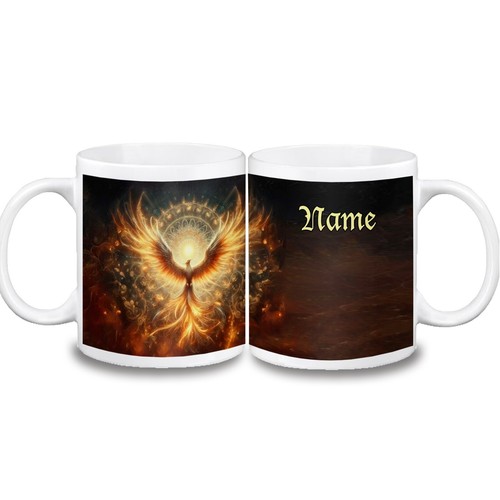 Phönix tasse name keramik - name, /