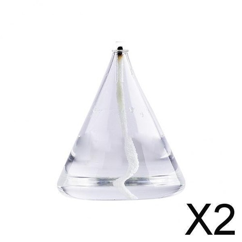 Mundgeblasenes glas öl - 2x,