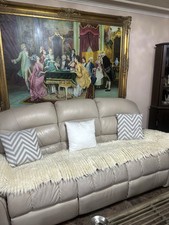 2 stück 3-sitzer Echtleder