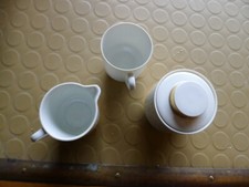 Melitta Milchkännchen Zuckerdose Tasse Hamburg Unbenutzt 