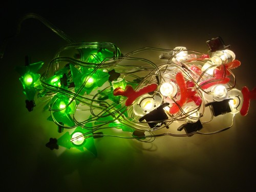 Led lichterkette tanne - 3x,