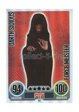 Force Attax 184 - DARTH SIDIOUS - Sith - Force Meister SERIE 1 (2010)