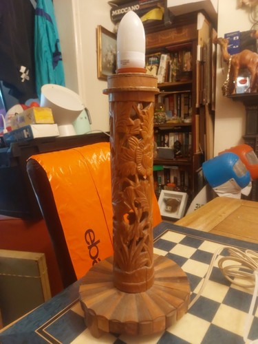 Vintage holz handgeschnitzt - vintage,