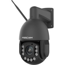 FOSCAM SD4H 4 MP WLAN Dome PTZ Überwachungskamera mit 18x opt. Zoom (schwarz)