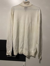 Weißer Rollkragenpullover von H&M, Größe M, guter Zustand