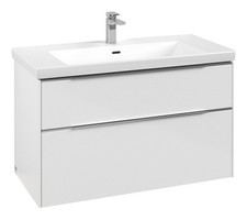 Villeroy & Boch Subway 3.0 Waschbeckenunterschrank für Becken mittig 2...