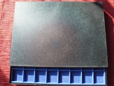 KABE Numis Münzkasten - Facheinlage mit 40 Münzfächern 32 x 32 mm