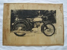 VINTAGE POSTER NSU MOTORRAD