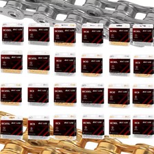 Fahrrad Kette 6/7/8/9/10/11/12 Gang L/EL/SL für KMC/SRAM/Shimano 116/126 Link DE