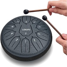 Tongue Drum 6 Zoll, Stahl, 11