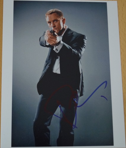 Daniel craig autogramm als 007 - craig,