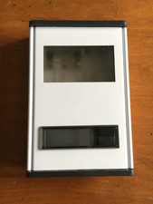 Türklingel Klingelplatte Klingeltaster Klingelknopf mit Leuchtmittel Aluminium