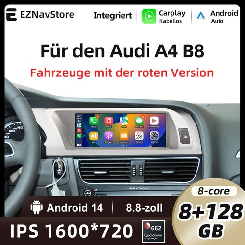 Carplay für audi cd - 8.8",