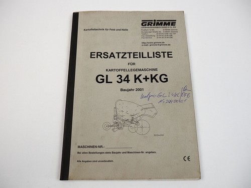 Grimme gl34 kg - gl34, k