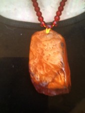 Original Anhänger aus natürlichem Bernstein unbehandelt