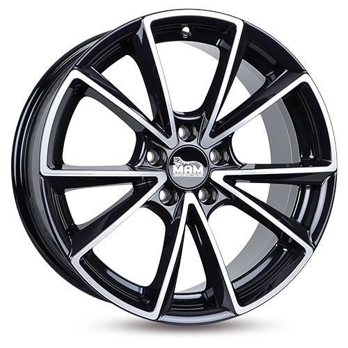 Mam wheels schwarz - 1x, a5